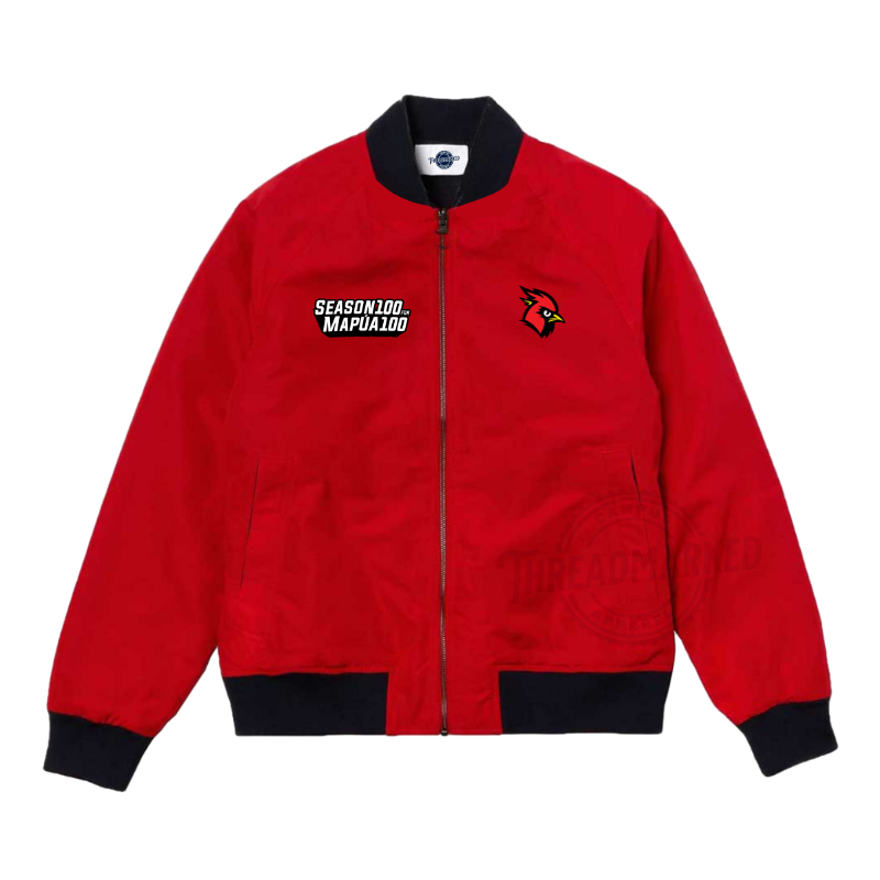 MAPUA Global Season 100 for Mapua 100 Bomber Jacket - Red