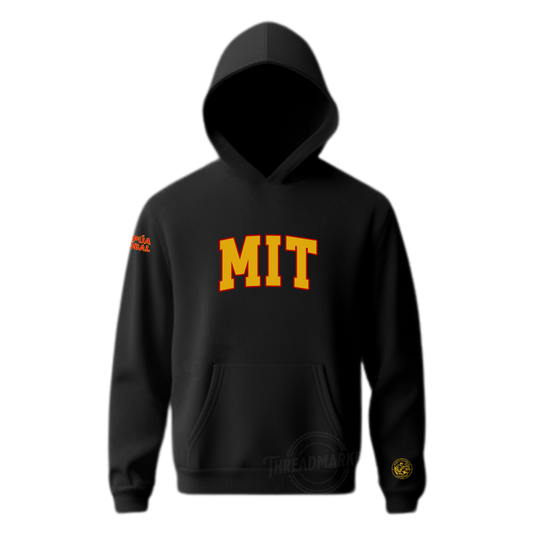 MAPUA Global MIT Embroidered Hoodie - Black [ON HAND]