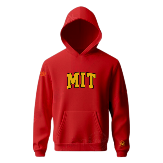 MAPUA Global MIT Embroidered Hoodie - Red [ON HAND]