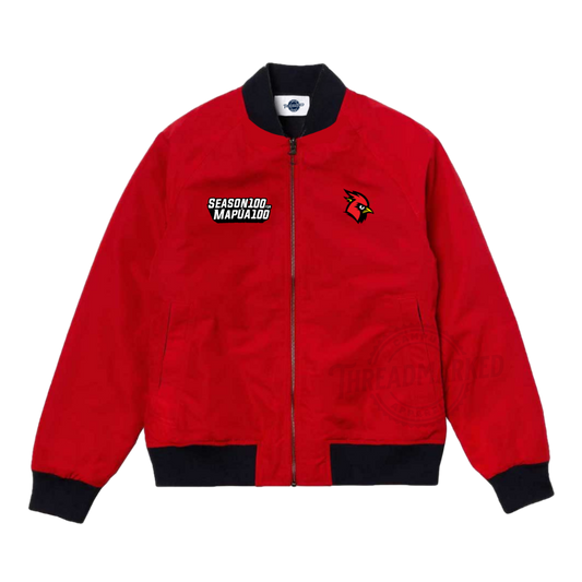 MAPUA Global Season 100 for Mapua 100 Bomber Jacket - Red [ON HAND]