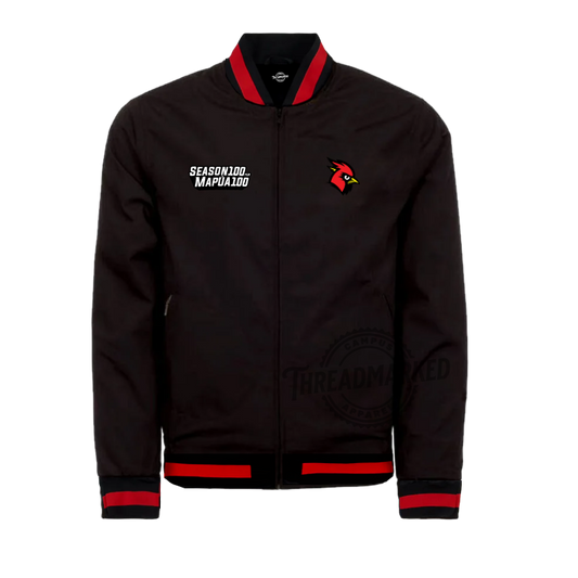 MAPUA Global Season 100 for Mapua 100 Bomber Jacket - Black [ON HAND]