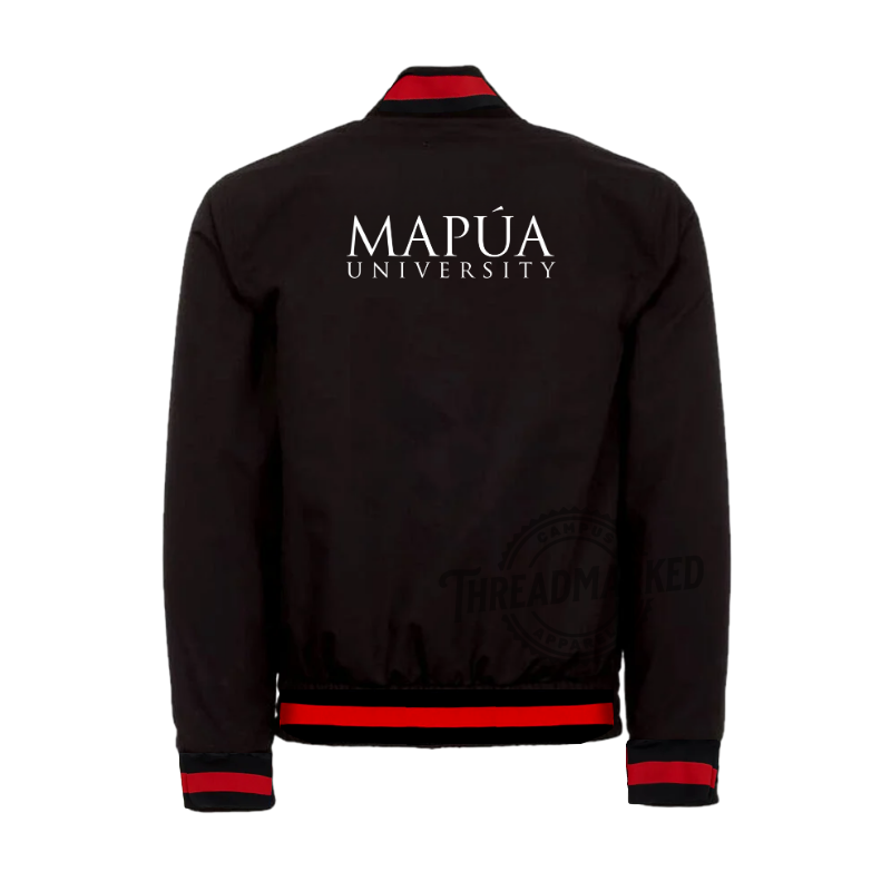 MAPUA Global Season 100 for Mapua 100 Bomber Jacket - Black [ON HAND]