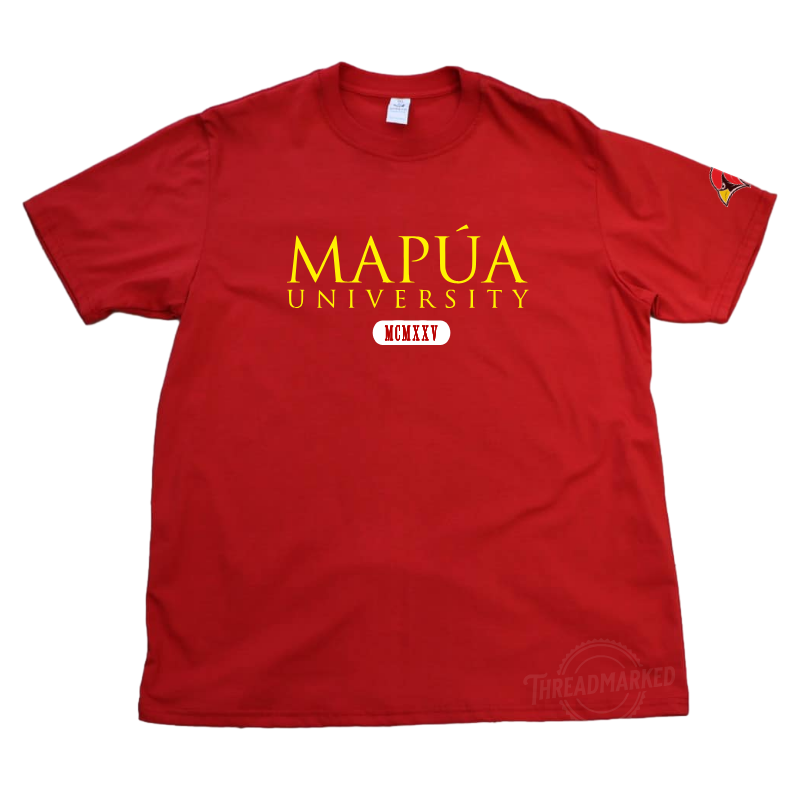 MAPUA Classic Embroidered Shirt RED [ON HAND]