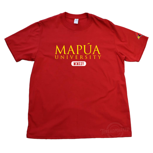 MAPUA Classic Embroidered Shirt RED [ON HAND]