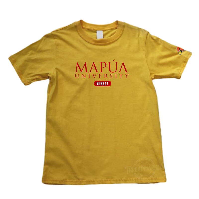 MAPUA Classic Embroidered Shirt YELLOW GOLD [ON HAND]