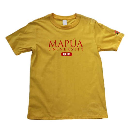 MAPUA Classic Embroidered Shirt YELLOW GOLD [ON HAND]