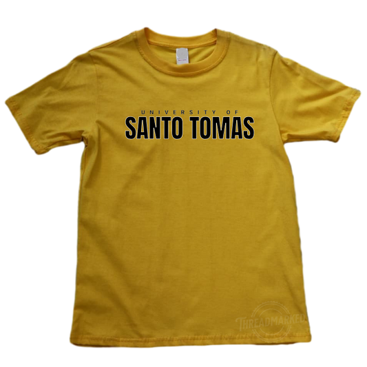 UST Classic "Santo Tomas" Embroidered Shirt YELLOW