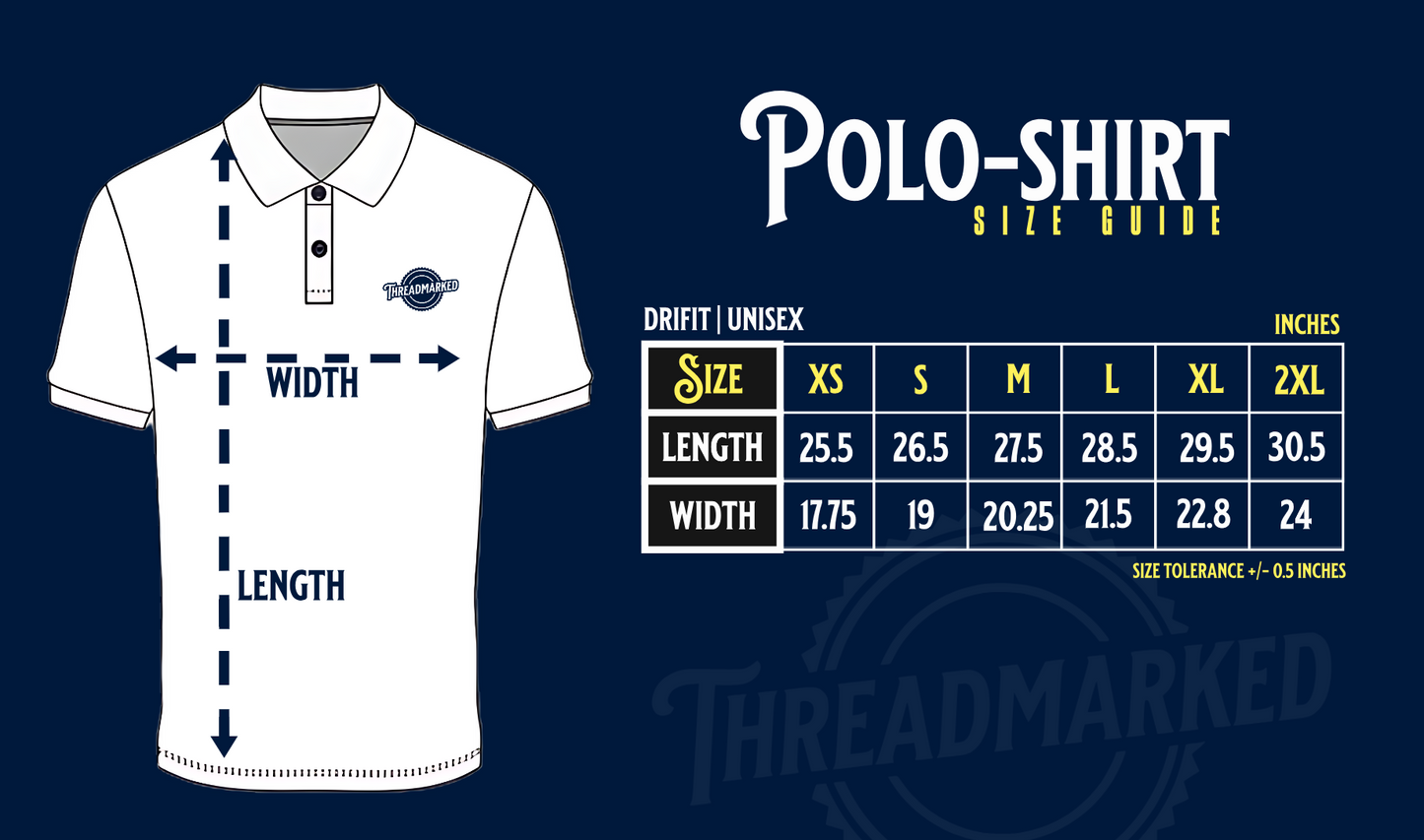 Mapúa Global Embroidered Centennial Drifit Polo Shirt [ PRE ORDER BATCH 1: SHIPS 4 WEEKS AFTER PLACING YOUR ORDER]