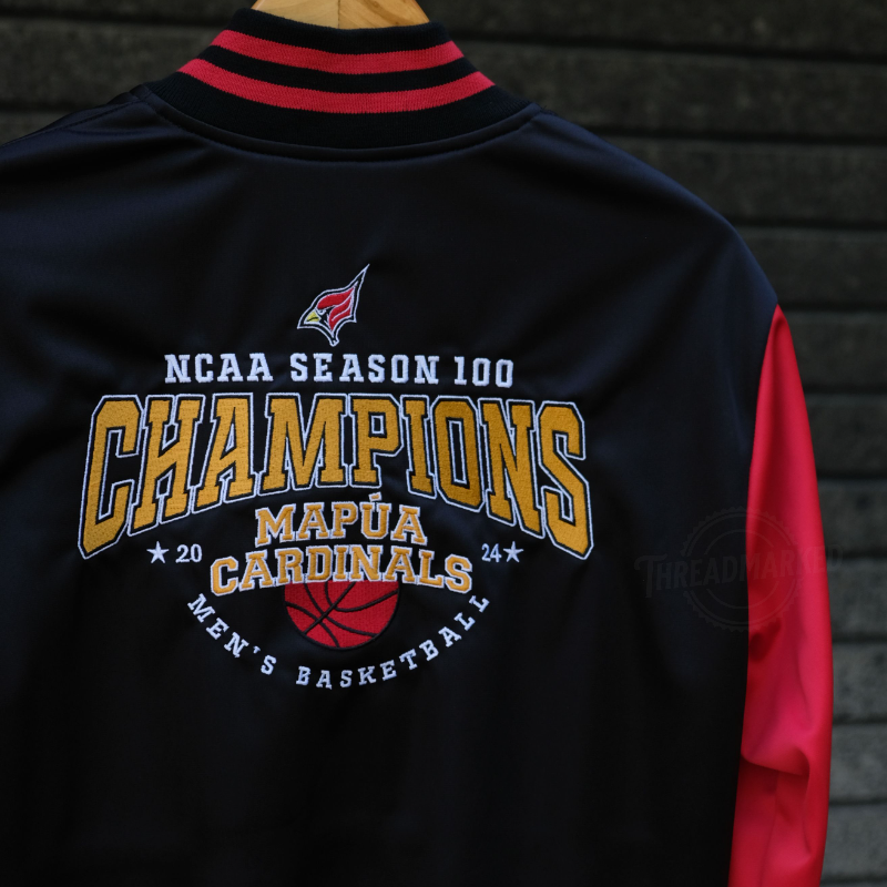 MAPUA Global CARDINALS CHAMPIONSHIP JACKET [BATCH 2 PRE-ORDER | SHIPS 4 WEEKS AFTER PLACING ORDER]