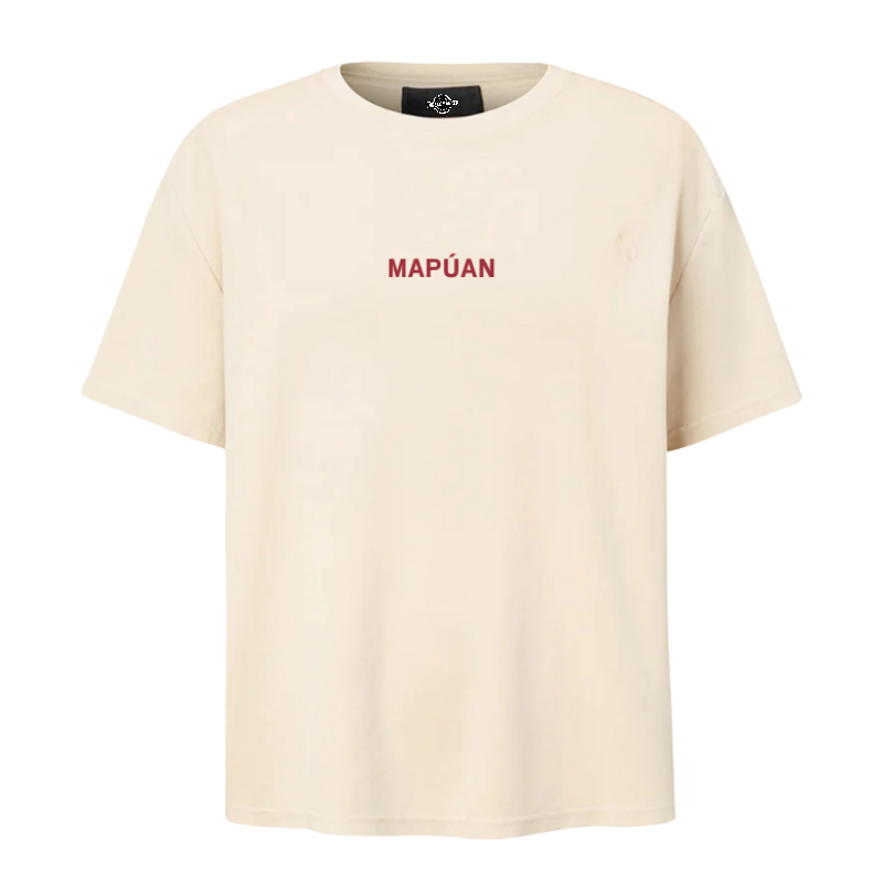 MAPUA Embroidered Oversized Tee - Oat