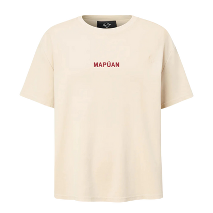 MAPUA Embroidered Oversized Tee - Oat