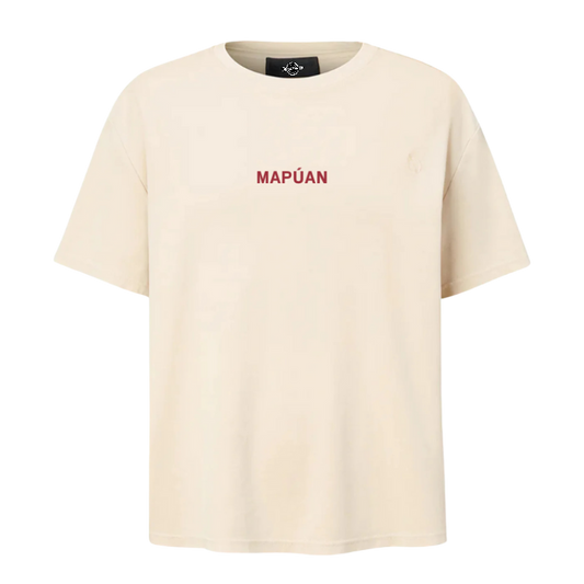 MAPUA Embroidered Oversized Tee - Oat