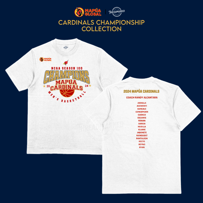 MAPUA Global CARDINALS CHAMPIONSHIP SHIRT [BATCH 2]