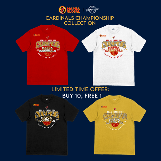 MAPUA Global CARDINALS CHAMPIONSHIP SHIRT [BATCH 2]
